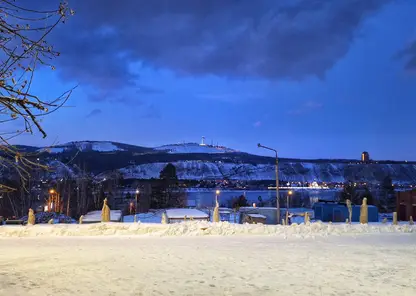 В Красноярске ожидается резкое похолодание до -18°C и сильный ветер 23 января