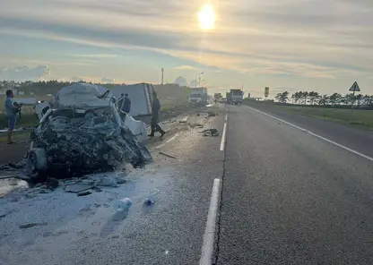 Мужчина погиб в ДТП под Красноярском