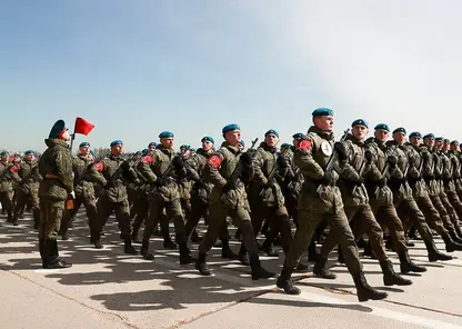 На полигоне Алабино провели репетицию парада Победы