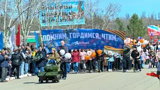 Сотрудники Богучанской ГЭС отметили годовщину Великой Победы