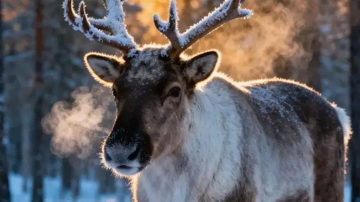 Красноярцев возмутили издевательства над оленем на Масленице в Сухобузимском