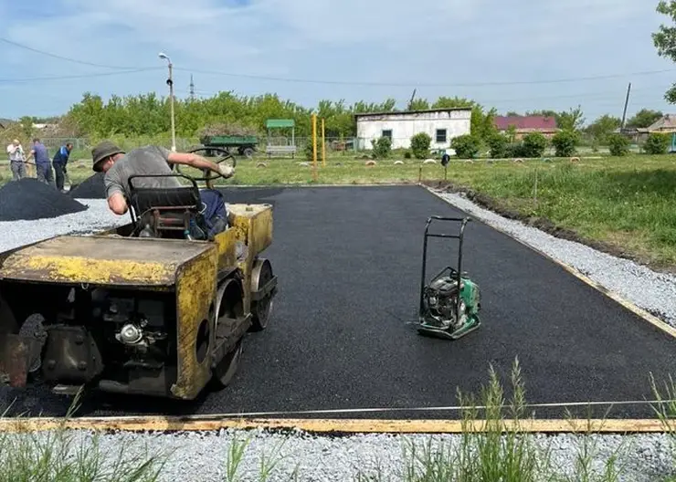 В текущем году в Красноярском крае построят более 50 спортивных площадок