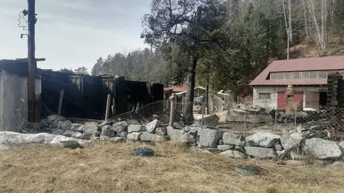 В Курагинском районе при пожаре погибла 69-летняя владелица базы отдыха