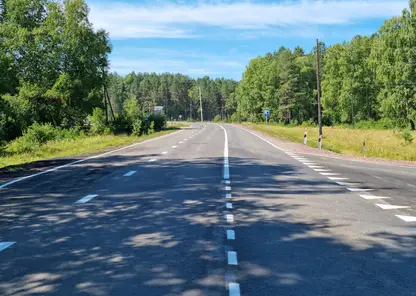 В Красноярском крае отремонтировали дорогу Ермаковское - Мигна за 52,3 млн рублей