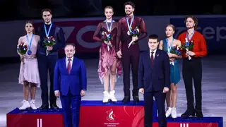 Пять четверных Угожаева и травма Мироновой: как прошел этап Гран-при России в Красноярске