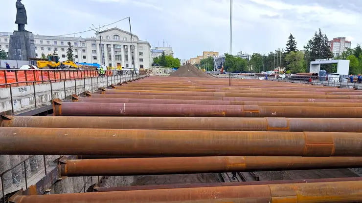 В Красноярске под площадью Революции построят четыре тоннеля метротрама