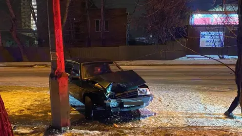 17-летняя девушка пострадала в ДТП в Красноярске