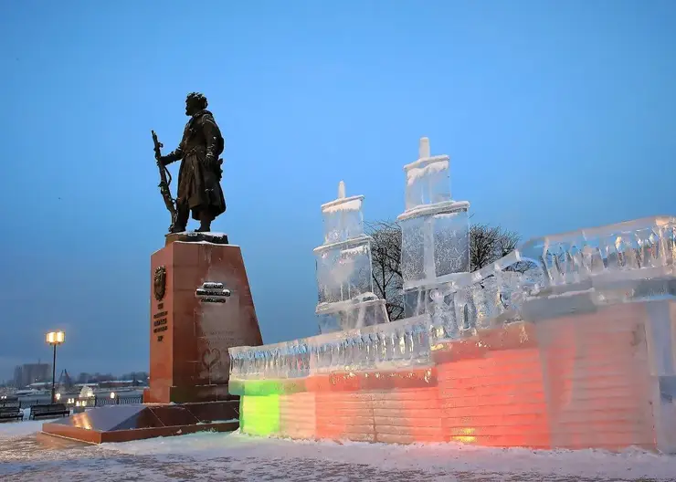 В Иркутске готовятся к демонтажу ледяных фигур