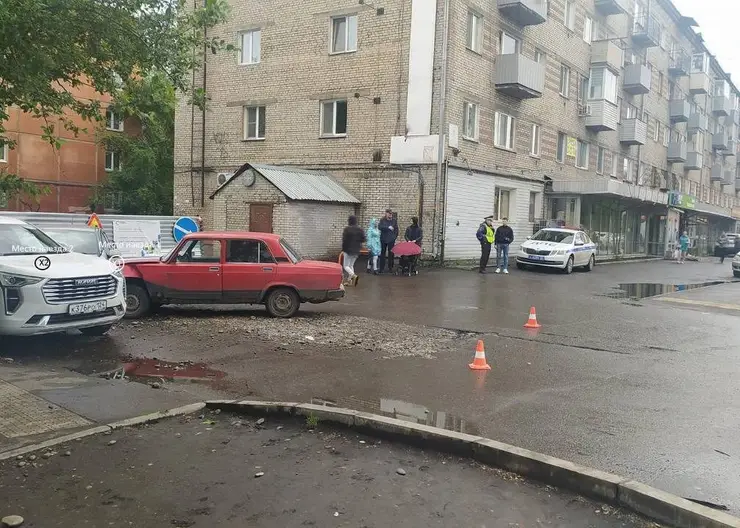 Полиция Красноярска установила личность виновника ДТП на Чайковского