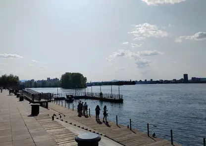 В пятницу в Красноярске потеплеет