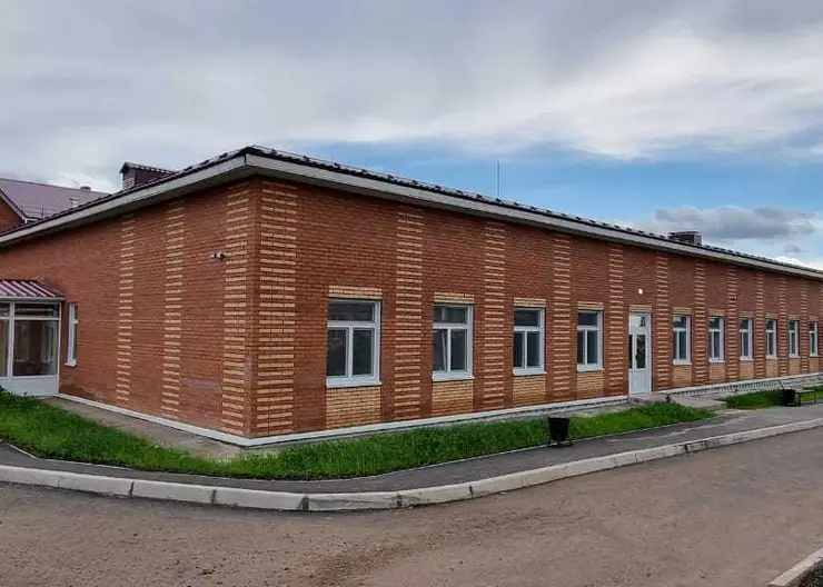 В Шарыповском районе построили столовую для психоневрологического интерната