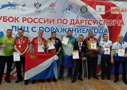 Красноярские дартсмены с ограниченными возможностями завоевали бронзу на Кубке России