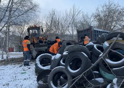 Осужденные перерабатывают старые шины прямо в колонии под Красноярском