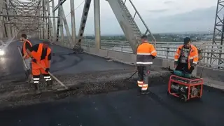 Реверсивное движение на мосту 777 в Красноярске продержится до утра понедельника