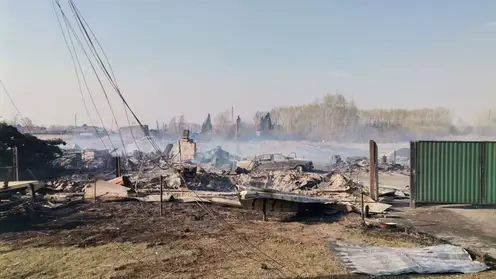 Власти Красноярска пообещали восстановить жилье пострадавших от пожара 