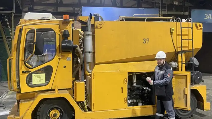 Современная техника повышает экологичность производства алюминия на КрАЗе