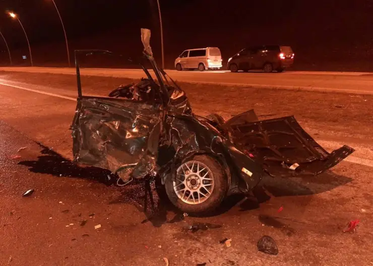 Три человека пострадали в ДТП на трассе «Подъезд к аэропорту Емельяново»