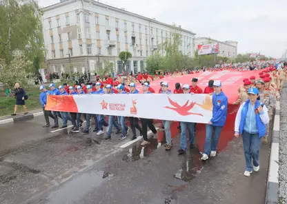 В колонне «Бессмертного полка» прошли почти 50 тысяч красноярцев