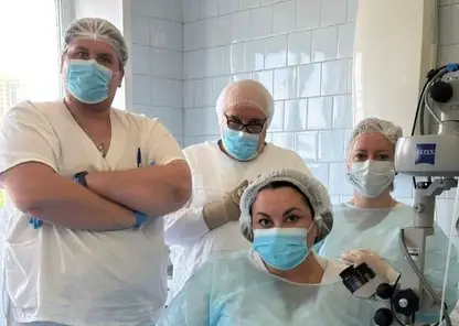 В Красноярске впервые провели пересадку роговицы ребенку