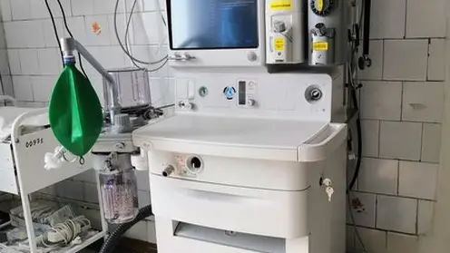 В красноярской детской больнице № 5 появилось анестезиологическое оборудование за 6,4 млн рублей