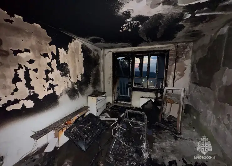 В Красноярске эвакуировали шесть человек из-за пожара на улице Машиностроителей