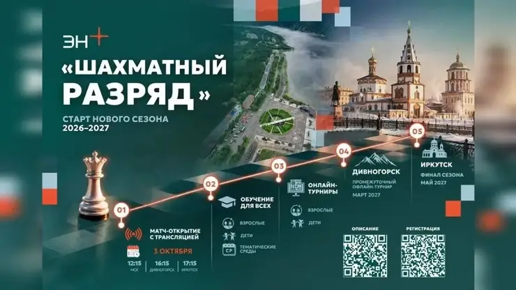 Эн+ открывает двери в мир шахмат: стартует программа «Шахматный разряд»