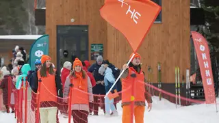 На лыжной базе в Дивногорске открыли сезон