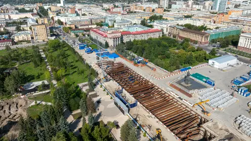 Проходка трассы метротрамвая в Красноярске получила полное одобрение экспертов
