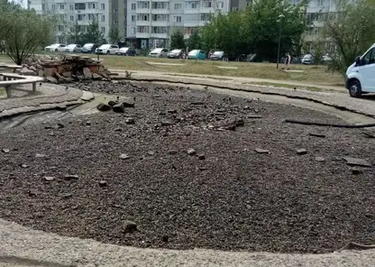 В пруду парка им. 400-летия Красноярска не стало воды