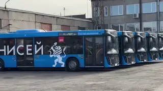 Первые 40 газомоторных автобусов вышли на маршруты Красноярск