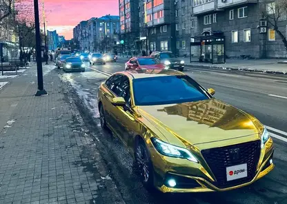В Красноярске больше чем за 4 млн рублей продают золотую «Тойоту»