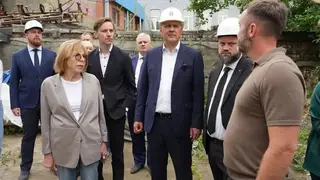 Глава Красноярска Сергей Верещагин проверил благоустройство в центре города Глава Красноярска Сергей Верещагин проверил благоустройство в центре города