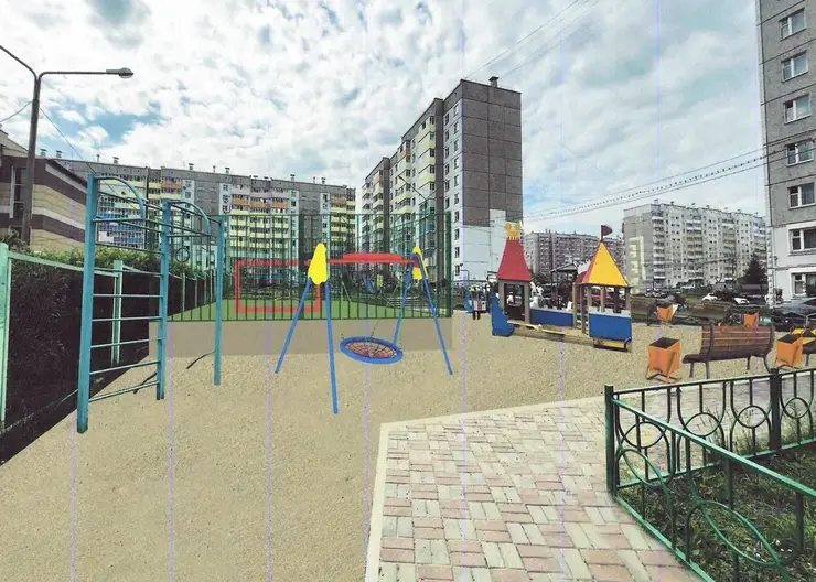 На ремонт дворов в Центральном районе Красноярска направят более 6,5 млн рублей