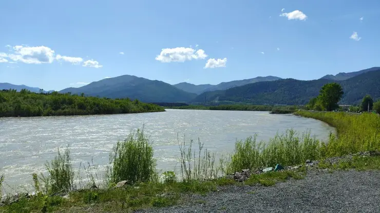 Вода почти полностью ушла с подтопленных участков в Абазе на юге Хакасии