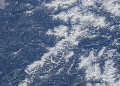 Кирилл Песков показал вид Красноярского края из космоса