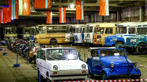 В Красноярске открылся музей ретро-автомобилей