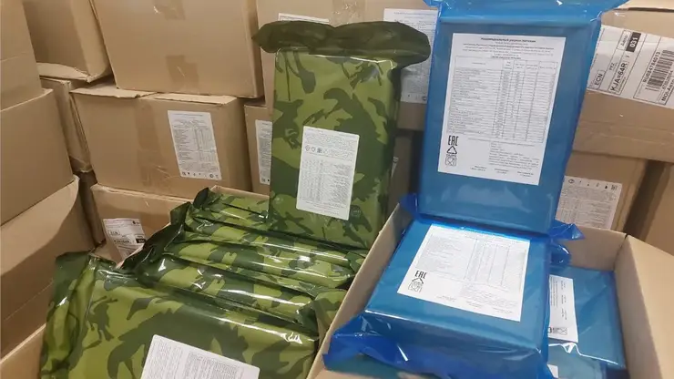 Для красноярцев закупили больше 2,5 тонн сухих пайков на случай ЧС