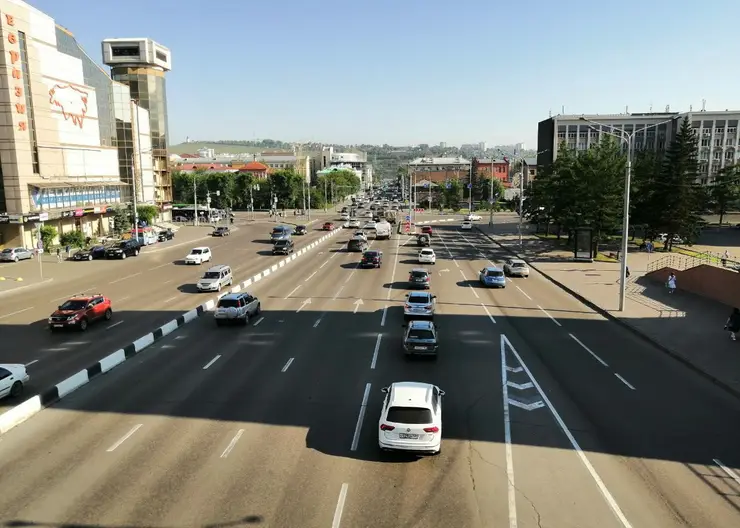В Красноярске 23 сентября не будут работать стоянки на Театральной площади