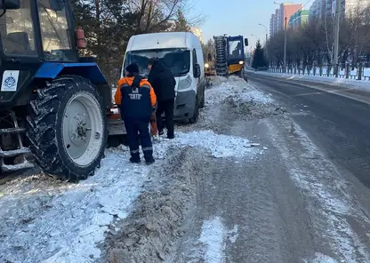 Почти 900 КамАЗов снега вывезли дорожники с улиц Красноярска за прошедшие сутки