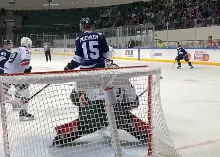 Красноярский ХК «Сокол» потерпел первое поражение в сезоне