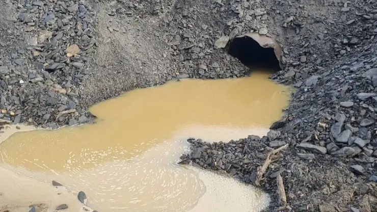 В Красноярском крае золотодобытчик заплатил за загрязнение реки 1,7 млн рублей