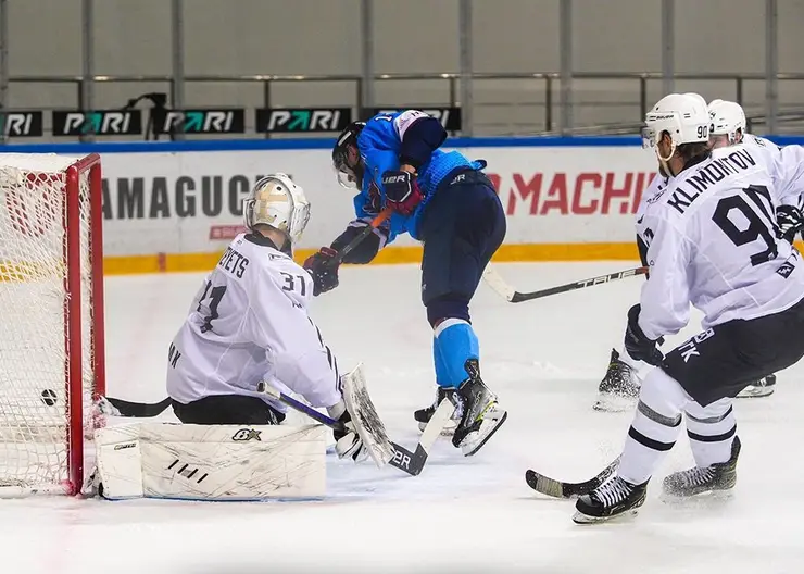 Хоккеисты «Сокола» обыграли «Челмет» в Красноярске