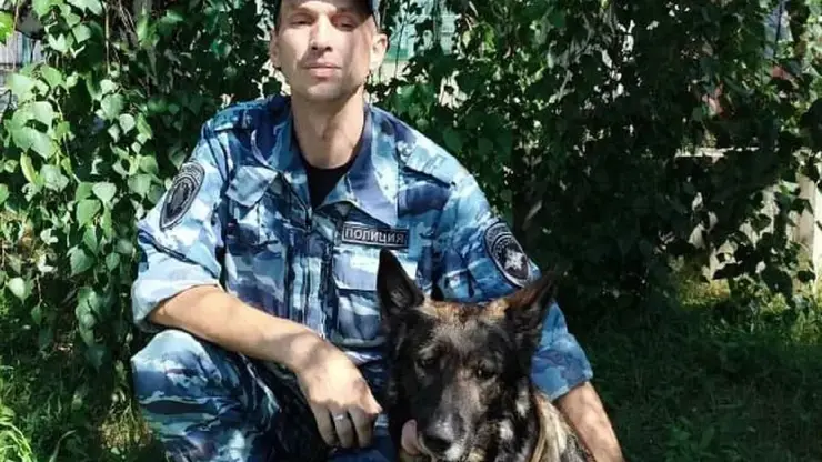 В Красноярске служебная собака раскрыла ограбление ребёнка