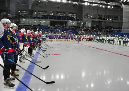 В Красноярске правоохранители  провели хоккейный турнир, посвященный годовщине Великой Победы