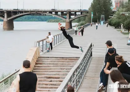 В Красноярске снимают фильм «Столица Паркура»