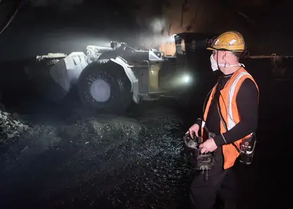 Пласт богатой руды впервые вскрыли на руднике «Скалистый» в шахте «Глубокая»