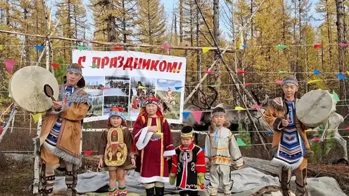 Эвенкийскому кочевому детскому саду «Аякан» исполнилось 15 лет
