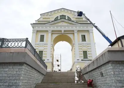 Ремонт исторической арки в Иркутске планируют завершить раньше срока