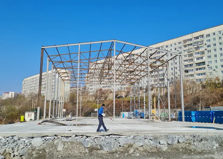 Модульные спорткомплексы возводят в Приморье