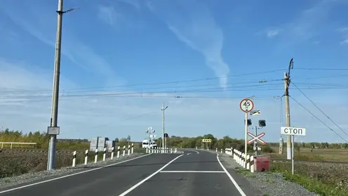 В Красноярском крае отремонтировали дорогу к станции Саянская